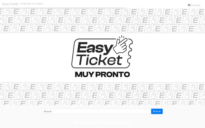 Screenshot of easyticket.com.ar