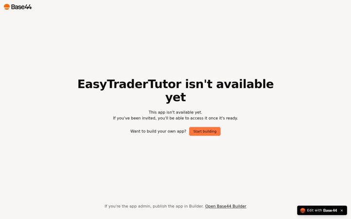 Screenshot of easytradertutor.com