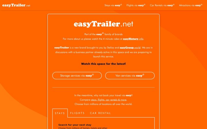 Ekrano kopija easytrailer.net