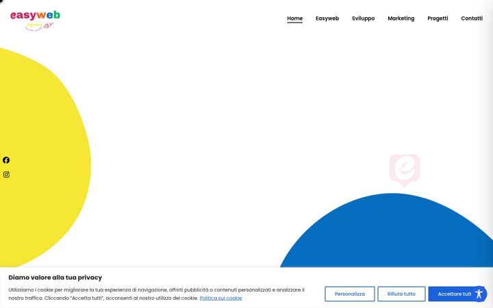 Screenshot of easywebagency.eu