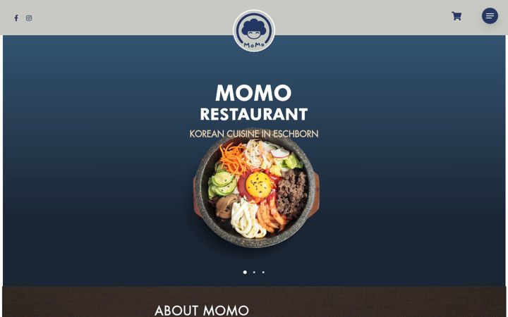 Snimka zaslona za eat-momo.de