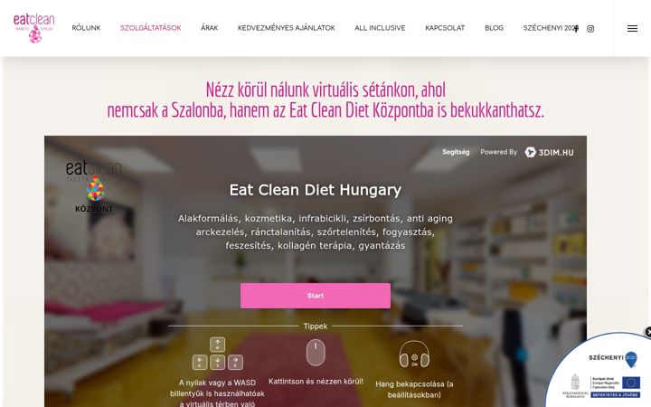 Képernyőkép: eatcleanbeauty.hu