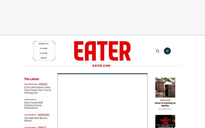 Skjámynd af eater.com