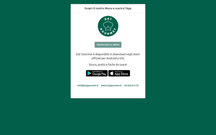 Screenshot of eatgourmet.it