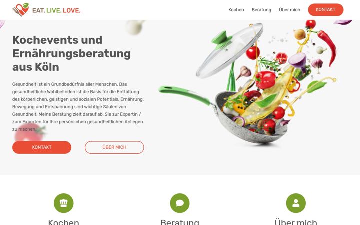 Snimka zaslona za eatlivelove.de