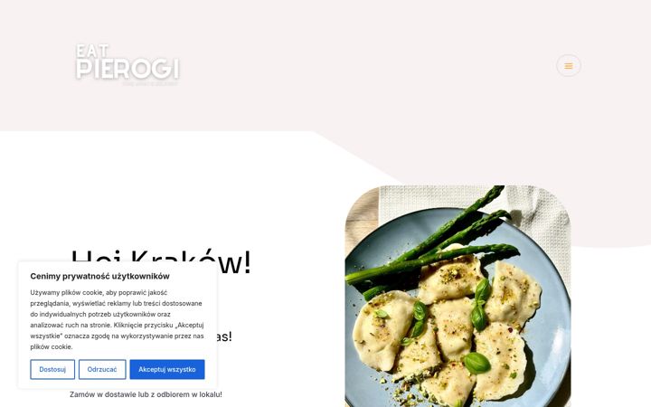 Captura de pantalla de eatpierogi.pl