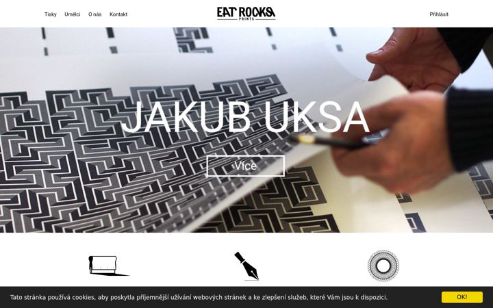 Screenshot of eatrocks.cz