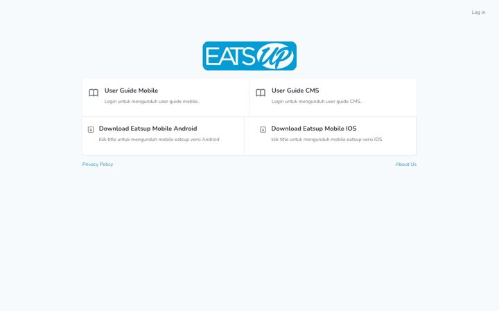 Screenshot of eatsup.id