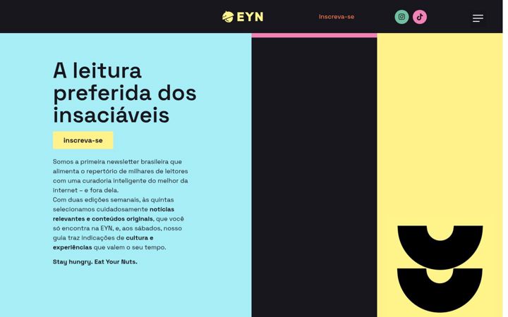 Screenshot of eatyournuts.com.br
