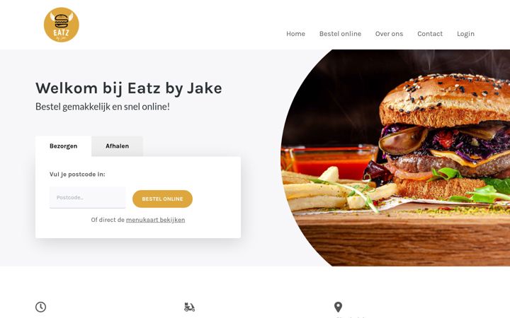 Ekrano kopija eatzbyjake.nl