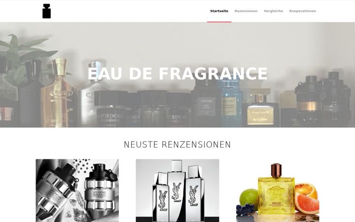 Screenshot of eaudefragrance.de