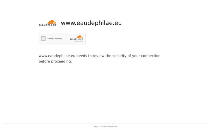 Screenshot of eaudephilae.eu