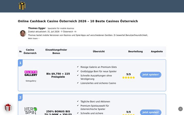 Snímek obrazovky eautoteilen.at