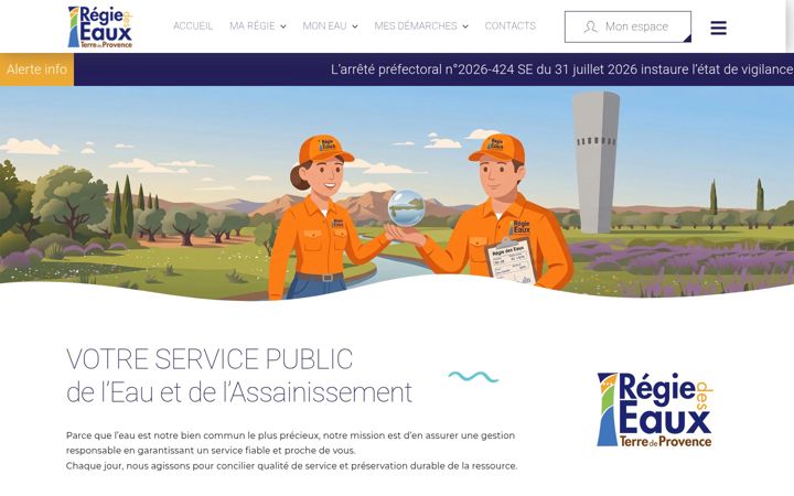 Posnetek zaslona eaux-terredeprovence.fr