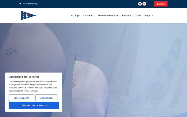 Screenshot of eayk.org