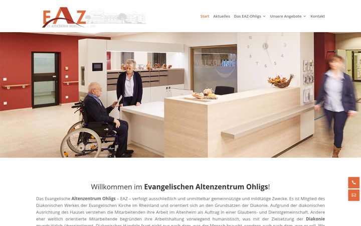 Skærmbillede af eaz-ohligs.de