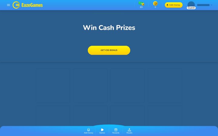 Screenshot of eazegames.com