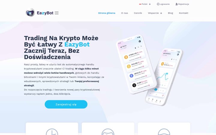 Captura de pantalla de eazybot.pl