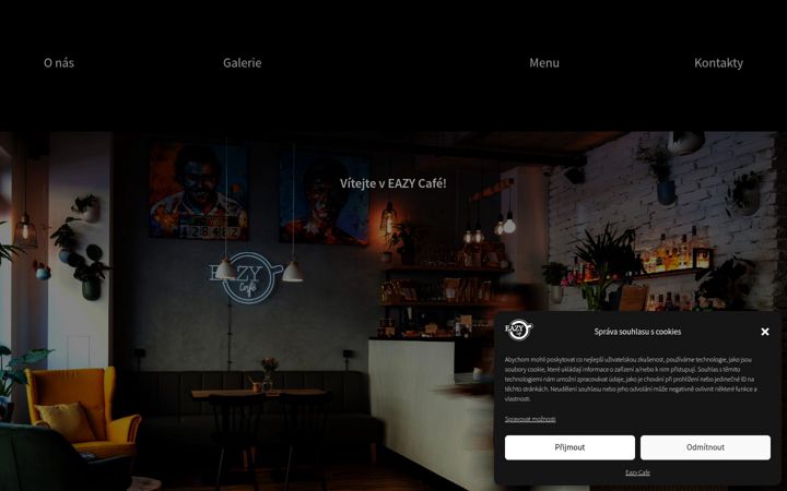 Skärmbild av eazycafe.cz