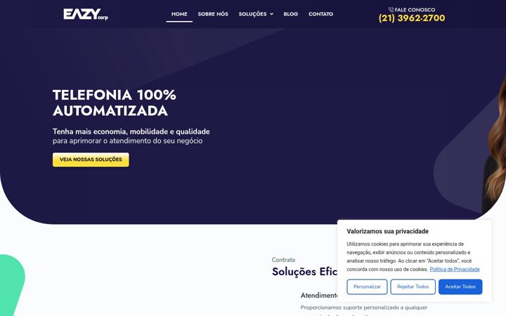 Screenshot of eazycorp.com.br
