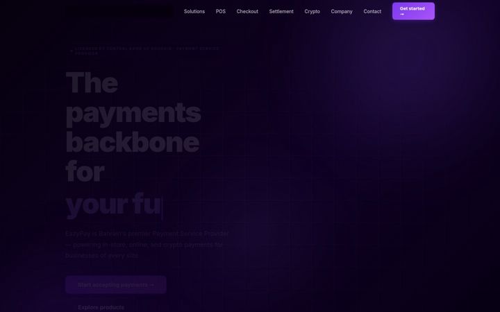 Screenshot of eazypay.com