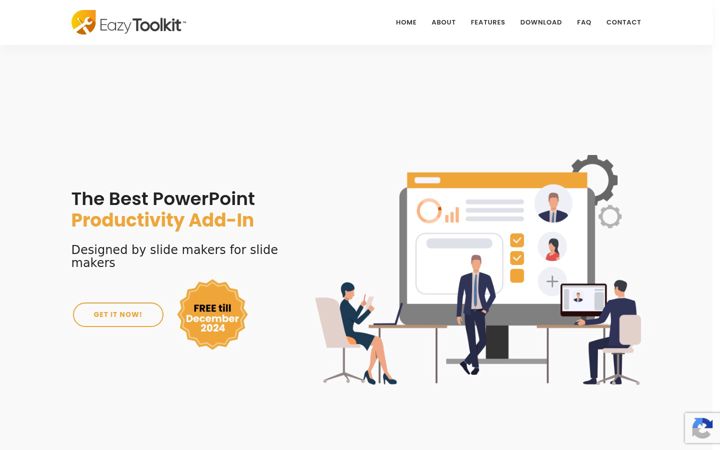 Screenshot of eazytoolkit.com