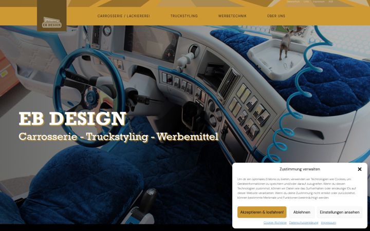 Screenshot of eb-design.ch