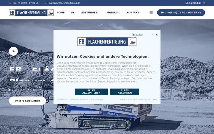 Screenshot of eb-flaechenfertigung.de