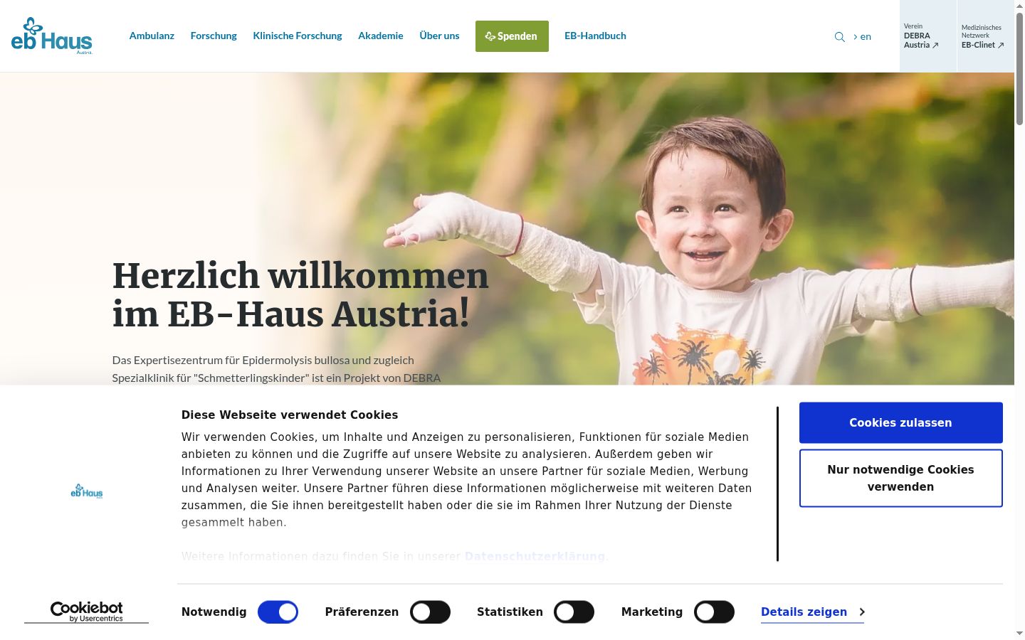 Sutikimo reklamjuostės, rodytos prieš bet kokią sąveiką, ekrano kopija