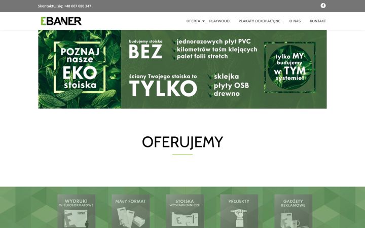Captura de pantalla de ebaner.pl