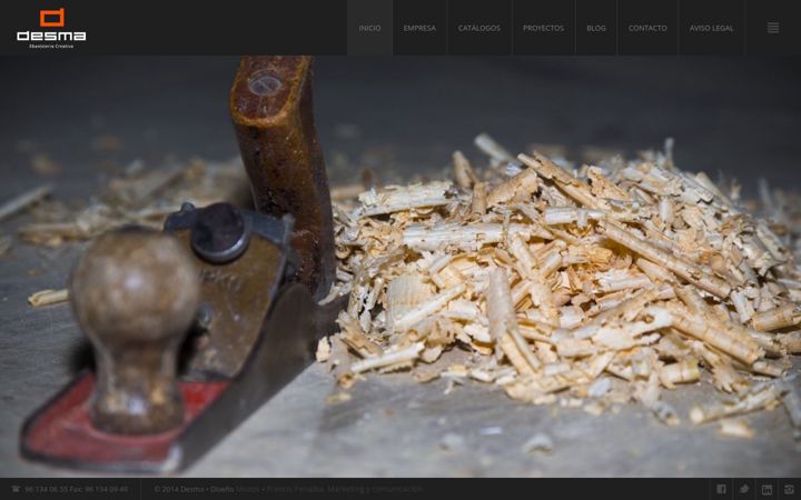 Screenshot of ebanisteriadesma.com