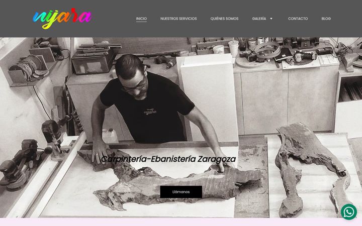 Screenshot of ebanisterianijara.com
