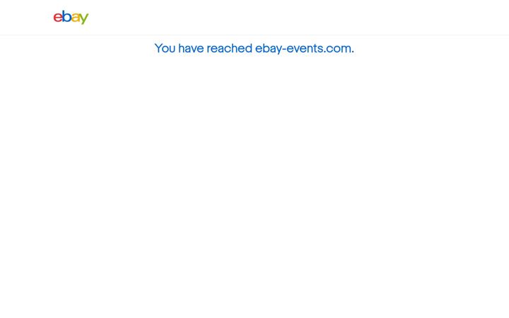 Screenshot of ebay-events.com