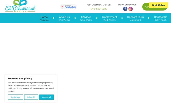 Screenshot of ebbehavioralhealth.com