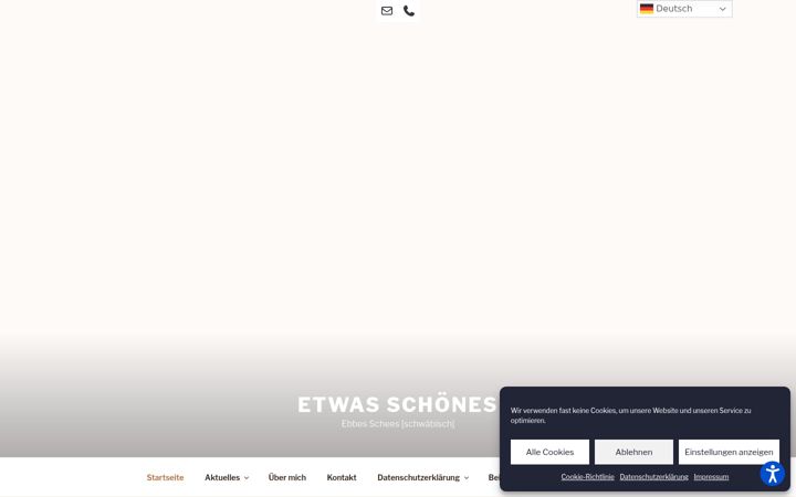 Screenshot of ebbes-schees.de
