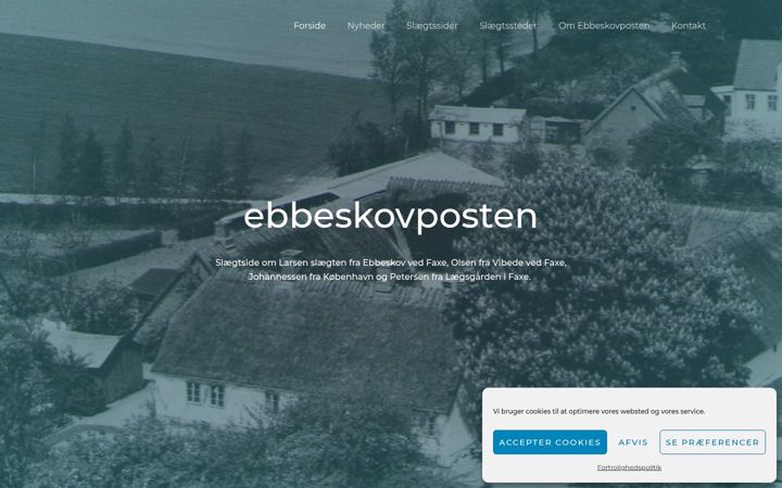 Skjámynd af ebbeskovposten.dk