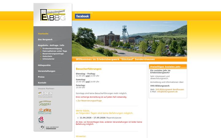 Screenshot of ebbg.de