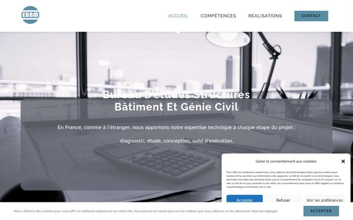 Screenshot of ebbm.fr