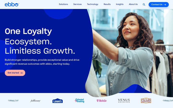 Screenshot of ebbo.com