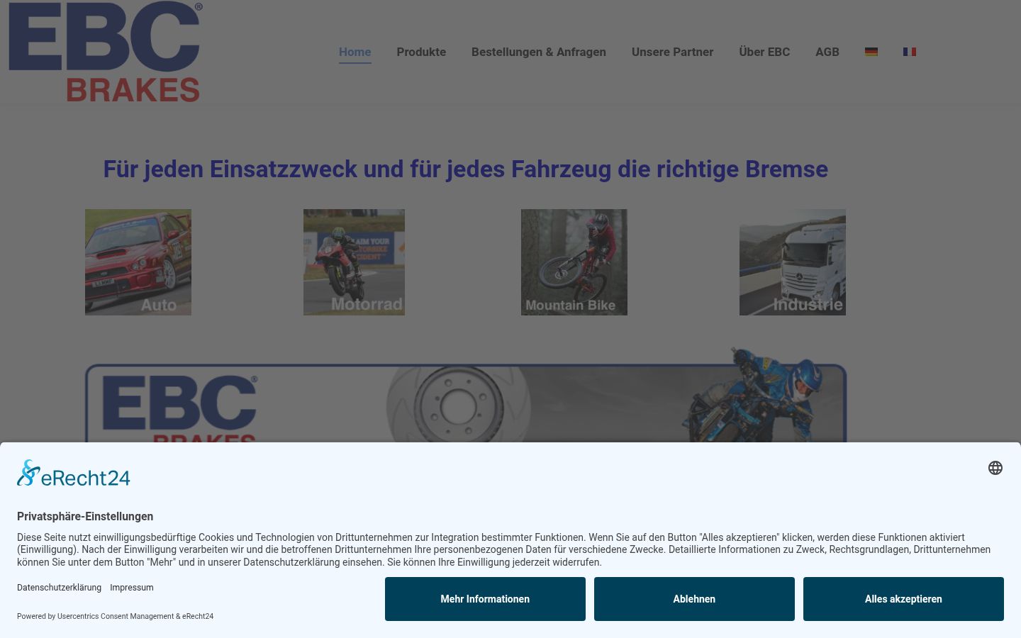 Snímek obrazovky baneru souhlasu zobrazeného před jakoukoli interakcí