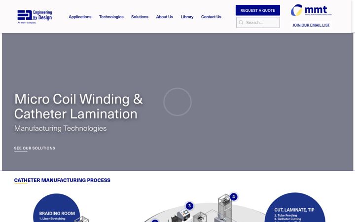 Screenshot of ebdesign.com