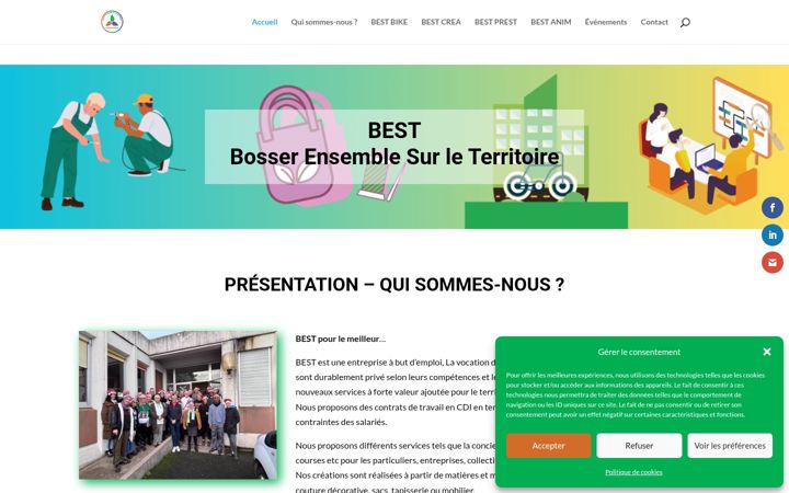 Screenshot of ebe-best.fr