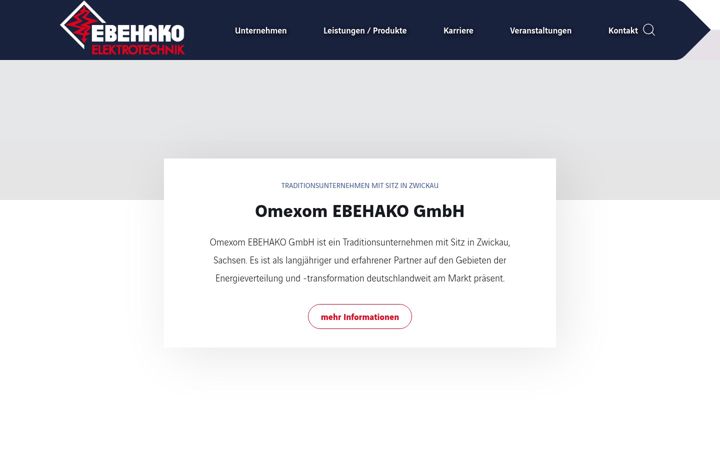 Screenshot of ebehako.de
