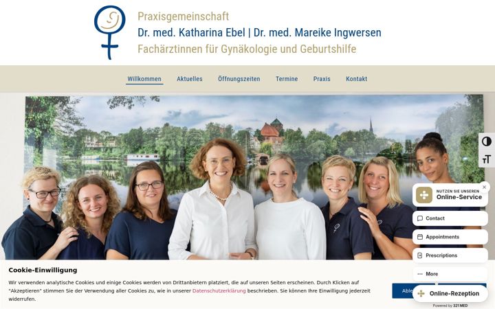 Screenshot of ebel-ingwersen.de