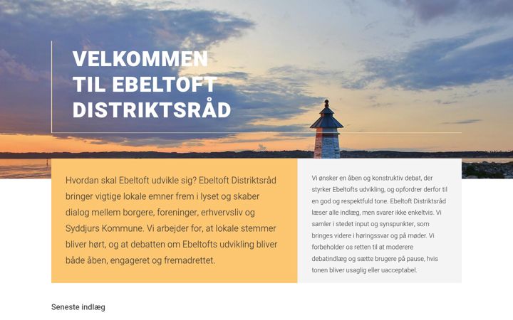 Skjámynd af ebeltoft-distriktsraad.dk