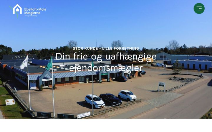 Screenshot of ebeltoftmols.dk