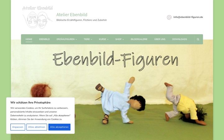 Screenshot of ebenbild-figuren.de