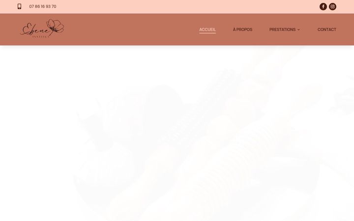 Screenshot of ebeneinstitut.fr