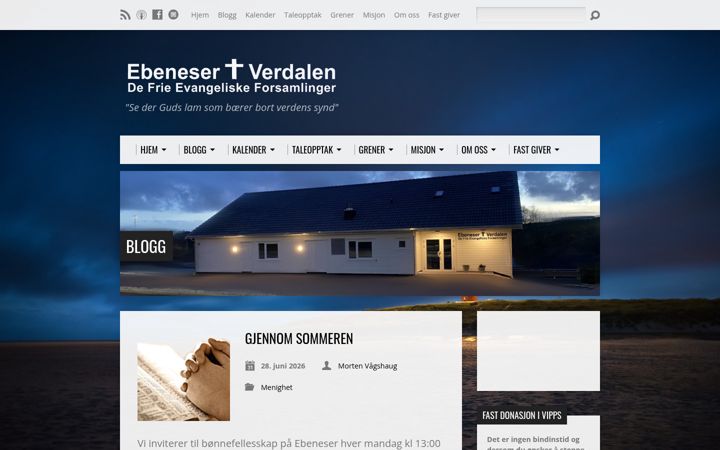 Skærmbillede af ebeneser.info
