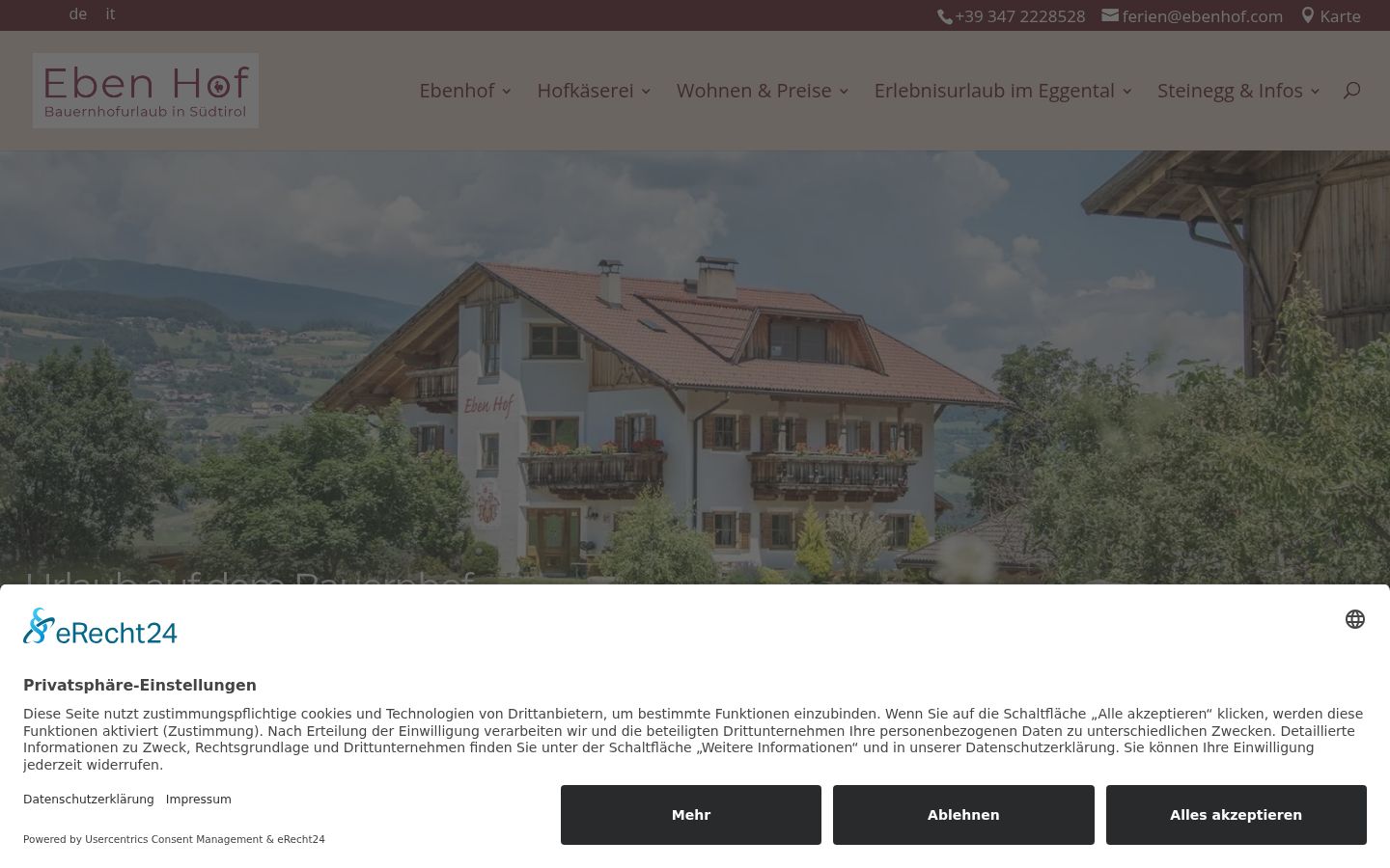 Screenshot tal-banner tal-kunsens muri qabel kwalunkwe interazzjoni